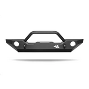 Rugged Ridge Rock Rage Front Bumper for Jeep Gladiator Crew in black with white background
