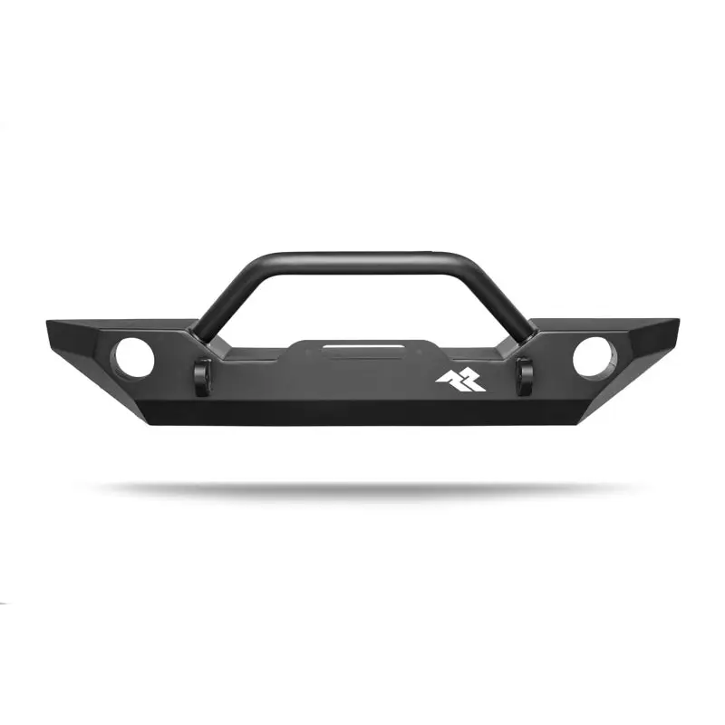 Rugged Ridge Rock Rage Front Bumper for Jeep Gladiator Crew in black with white background