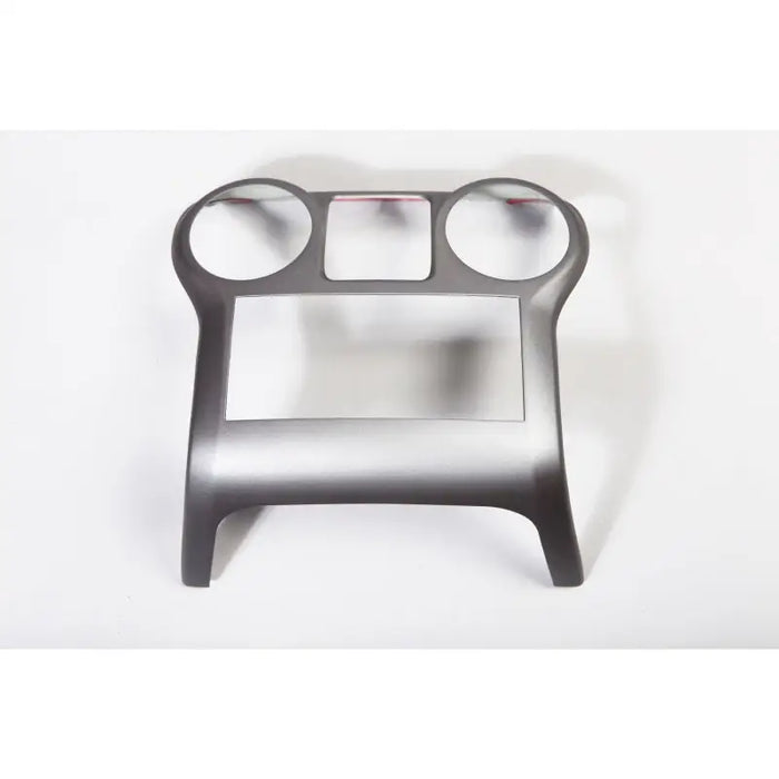 Black plastic chair with white background - Rugged Ridge 11-18 Jeep Wrangler JK Charcoal Center Radio Console