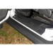 Side step of a car door entry guard kit by Rugged Ridge.