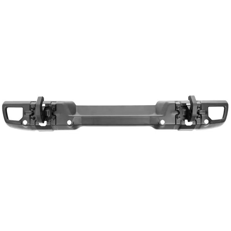 Black door handle with latch on Rugged Ridge 18-20 Jeep Wrangler JL Arcus Rear Bumper