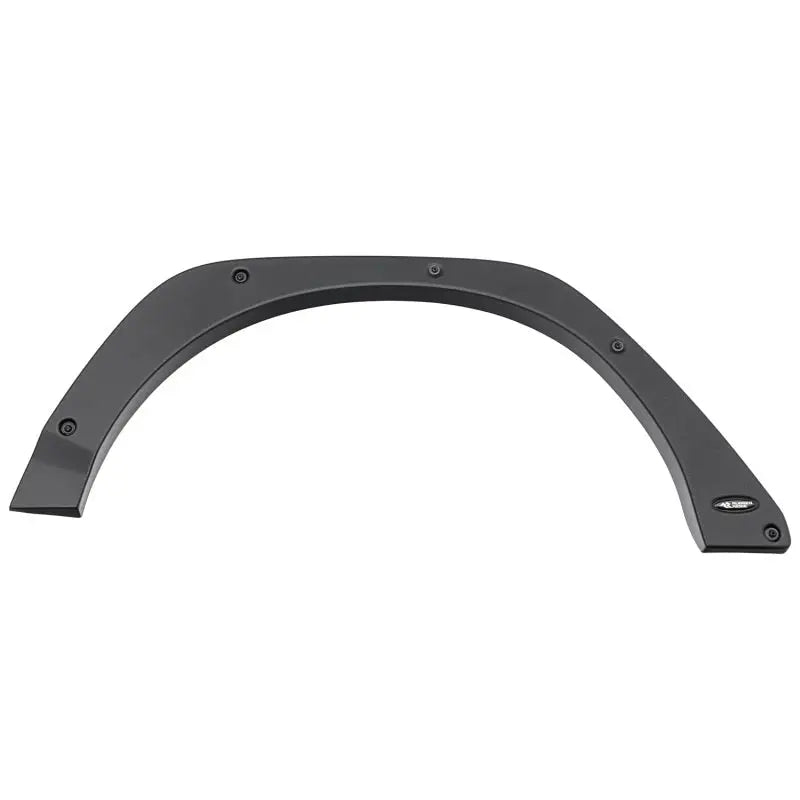 Black metal shelf bracket for Rugged Ridge Jeep Wrangler JL fender flare delete kit