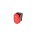 Red laser etched push button for Jeep Wrangler passenger eject switch