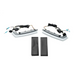 Rugged Ridge Max Terrain Fender Flares - Pair of Front Bumper Lights for BMW