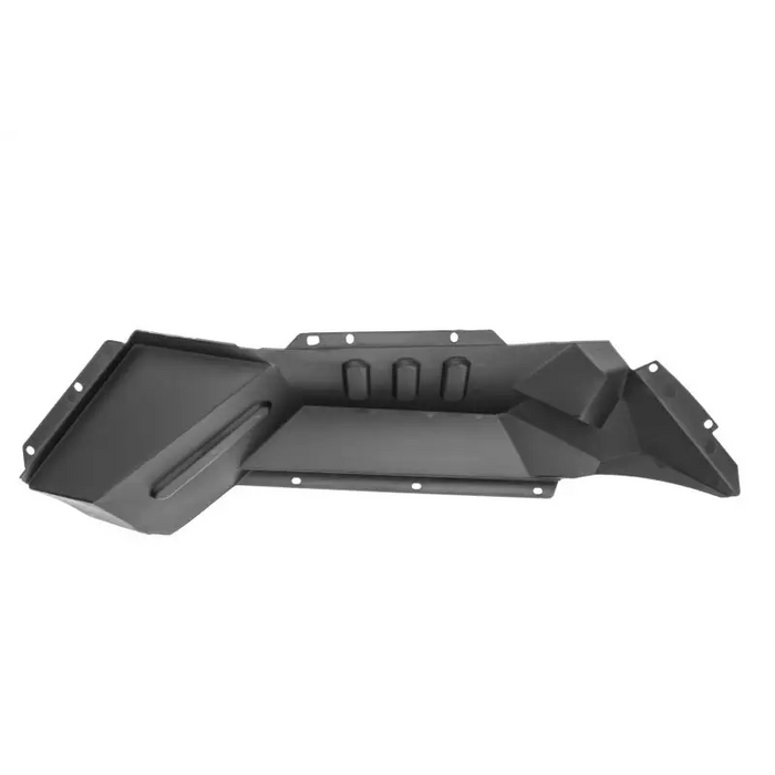 Rugged Ridge steel tube fenders for Jeep Gladiator with black plastic tray