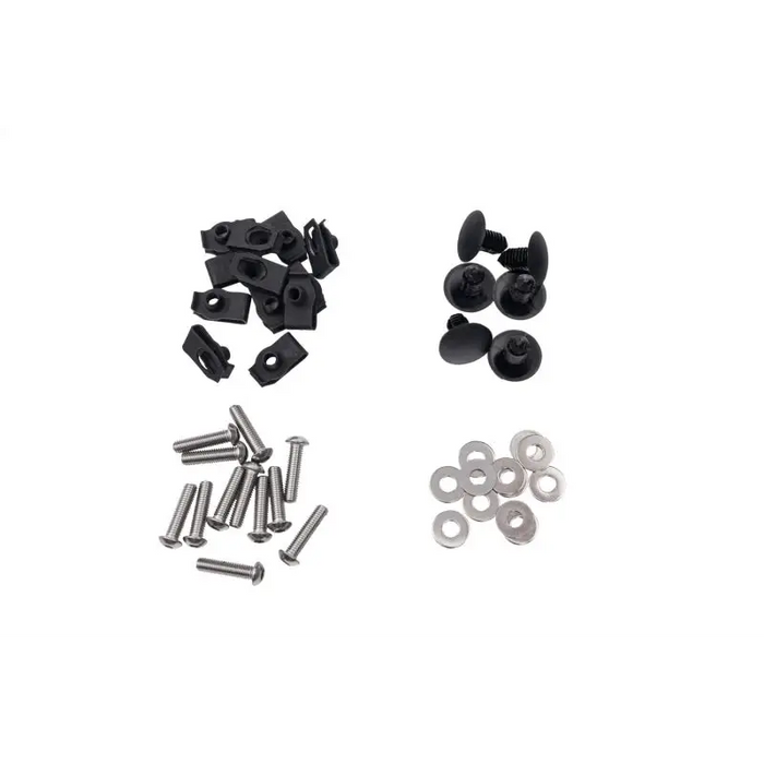 Steel tube fenders and nuts screws from Rugged Ridge product