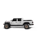 Rugged Ridge Armis Tonneau Cover with Max Track for Jeep Gladiator - White truck with black roof