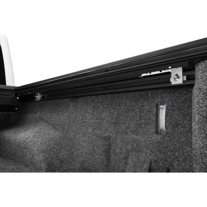 Rugged Ridge Armis Tonneau Cover with Max Track for Jeep Gladiator without Trail Rail Sys, in Tex. Blk