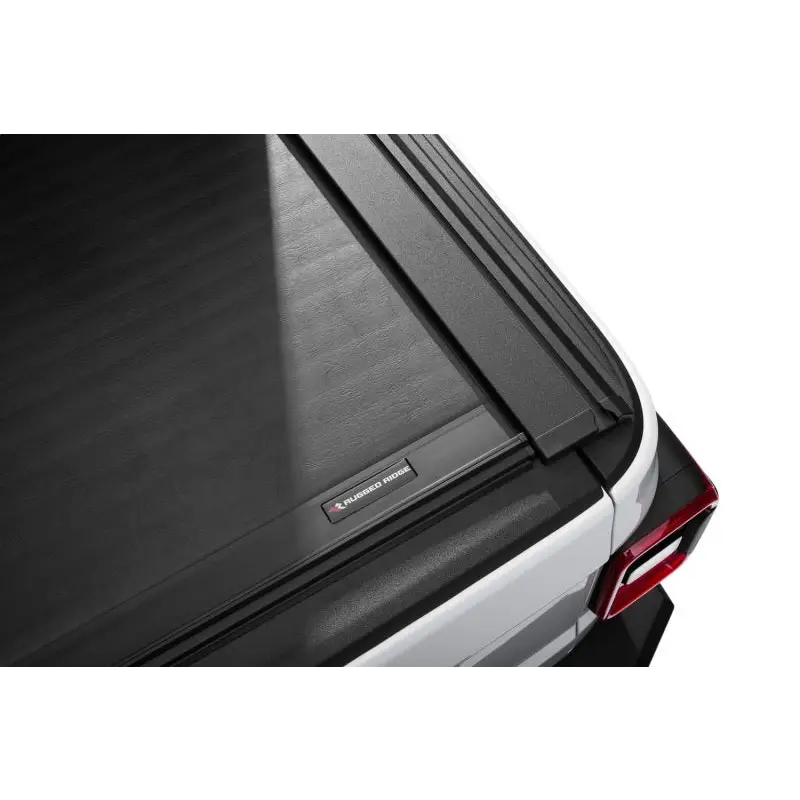 Rugged Ridge Armis Tonneau Cover for Jeep Gladiator without Trail Rail Sys - Max Track Ready