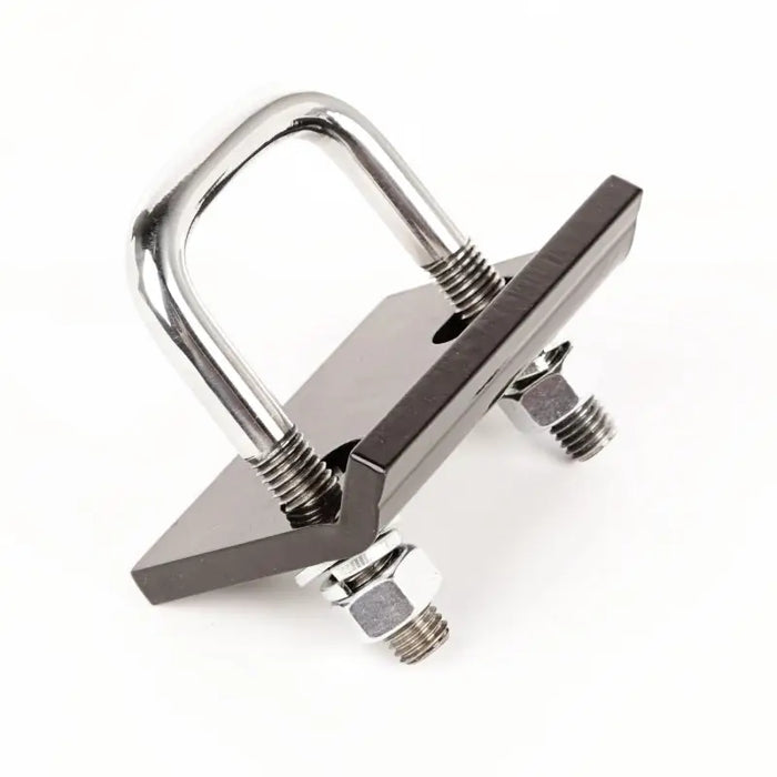 Rugged Ridge 2in Hitch Tightener stainless steel pipe clamp with metal handle