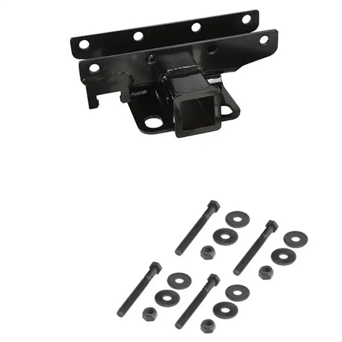 Rugged Ridge 2in Receiver Hitch with screws, tongue weight rating