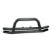 Rugged Ridge 3-In Dbl Tube Front Bumper Black handle for truck.