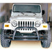 Rugged Ridge 3-In Dbl Tube Front Bumper w/ Hoop for Jeep Wrangler