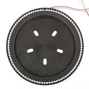 Black plastic button with white dots, featured in Rugged Ridge 3rd Brake Light LED Ring.