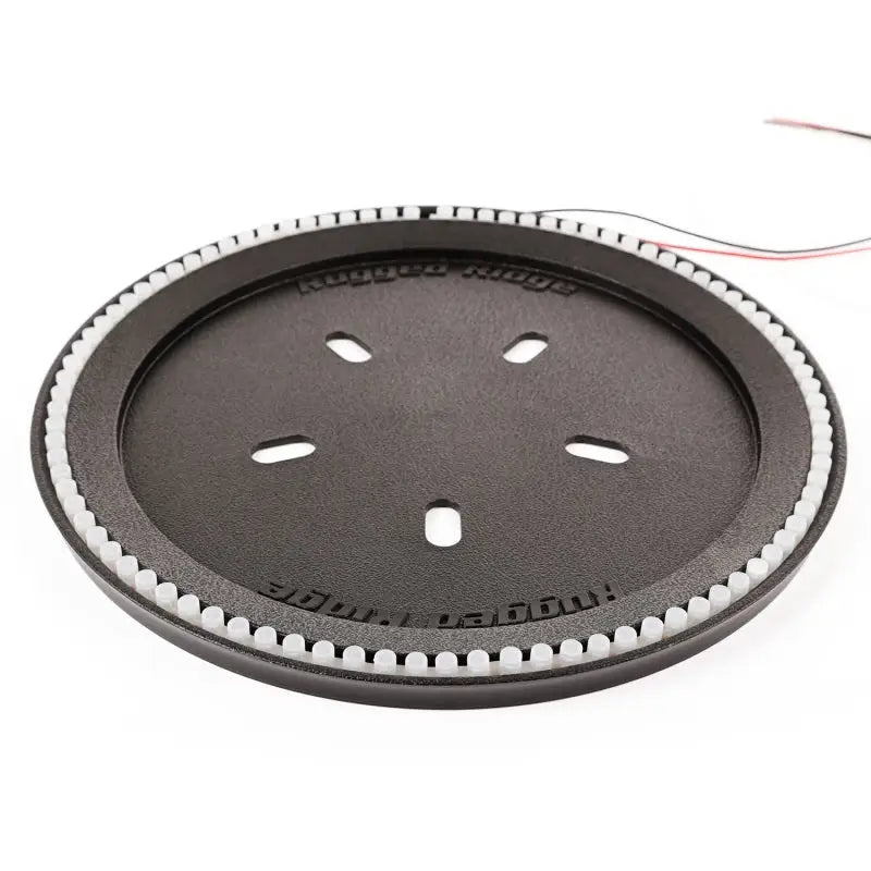 Rugged Ridge 3rd Brake Light LED Ring with black speaker and white cord