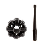Rugged Ridge black plastic antenna base with handle