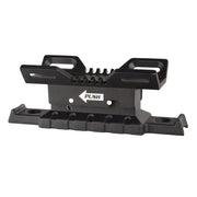Black fire extinguisher holder for Jeep Wrangler Elite.