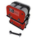 Portable hand held sander displayed in Rugged Ridge 97-06 Jeep Wrangler Dual Battery Tray.