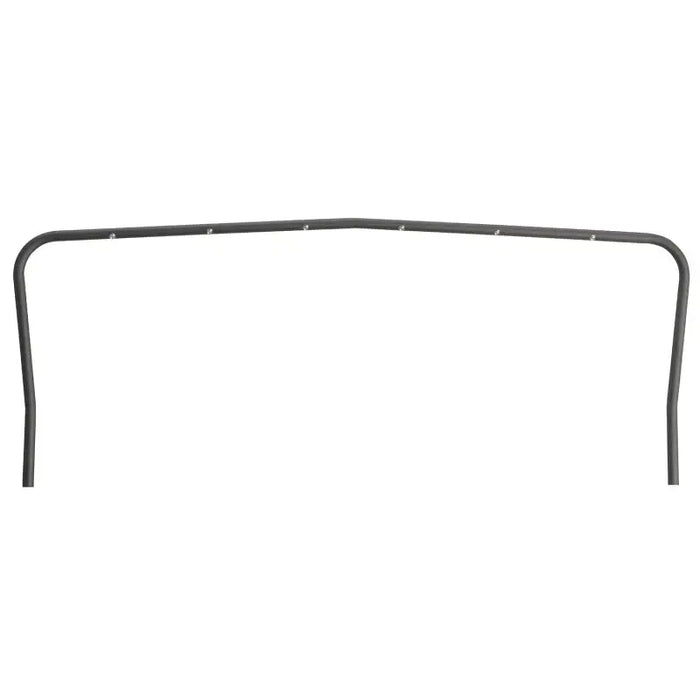 Black metal frame with white background - Rugged Ridge Factory Soft Top Hardware
