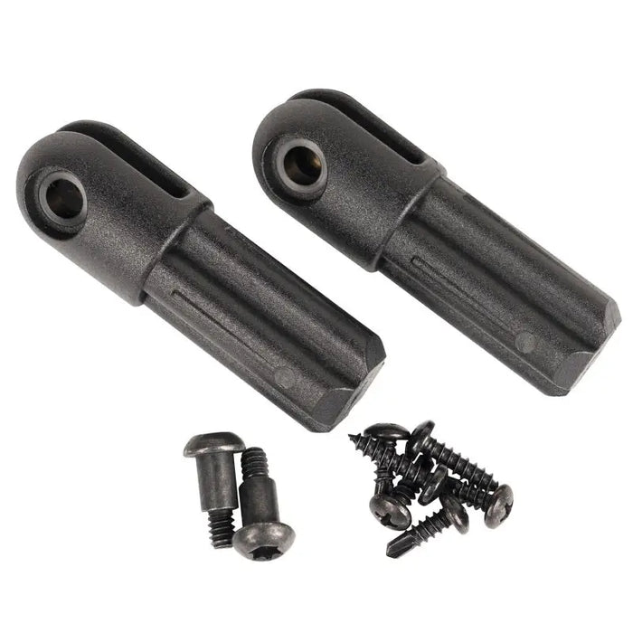 2 pcs black plastic screws for electric motor in Factory Soft Top Hardware for Jeep Wrangler TJ