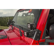 Rugged Ridge Jeep Wrangler TJ Dual A-Pillar Light Mount for Off-Road Vehicles