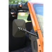 Quick release textured black side mirror for truck