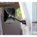Black Quick Release Mirrors on a Truck