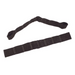 Adjustable door straps for Jeep CJ / Wrangler - black belt with long, narrow strap