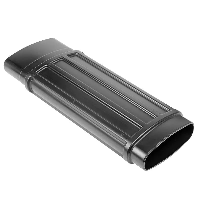 Rugged Ridge AmFib Jeep Wrangler JL JT black exhaust pipe.