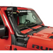 Rugged Ridge AmFib Low/High Mount Snorkel System for Jeep Wrangler JL & JT - Red Jeep with Black Side Window