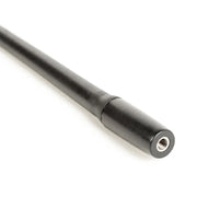 Rugged Ridge Antenna Reflex 13in for Jeep JK/JL/JT: Black metal tube with screw