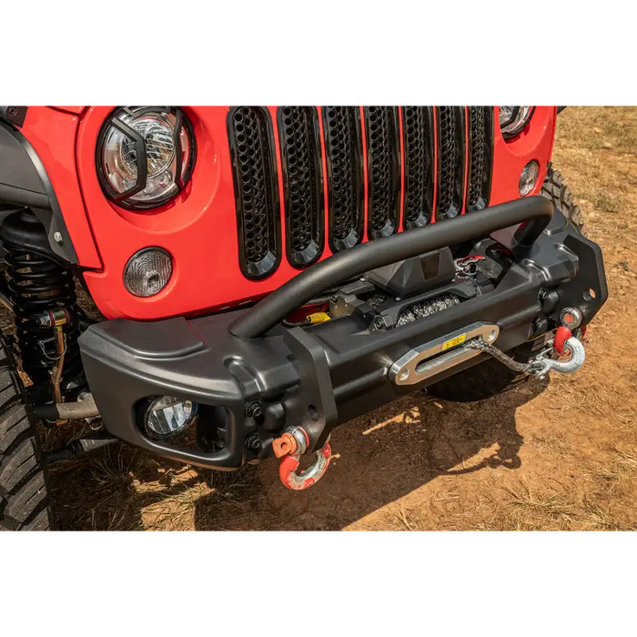 Rugged Ridge Arcus Front Bumper Set for 2018 Jeep Wrangler JK