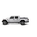 White Jeep with Black Bumper - Rugged Ridge Armis Soft Folding Bed Cover 2020 Gladiator JT