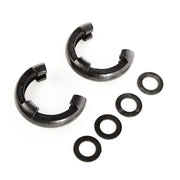 Rugged Ridge black plastic hoop ring isolators