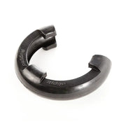 Rugged Ridge black D-ring isolator kit with ’on it’ text.