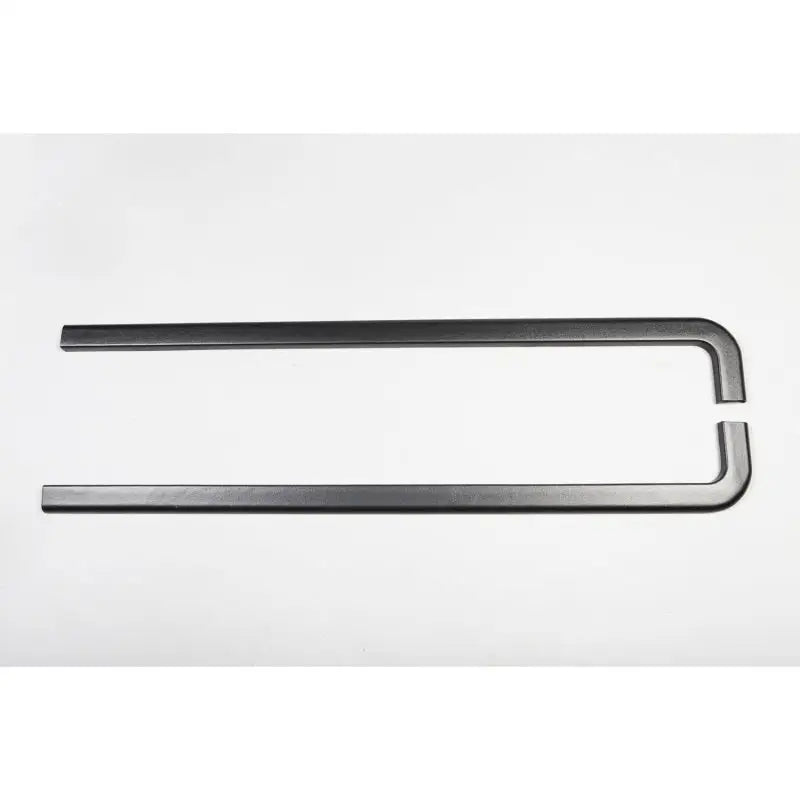 Black handle for Rugged Ridge Body Tub Rail Body Armor 97-06 Jeep Wrangler TJ