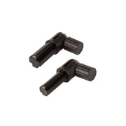 Rugged Ridge Bow Knuckle Kit Soft Tops 97-18 Jeep Wrangler TJ/JK - Pair of Black Plastic Screws