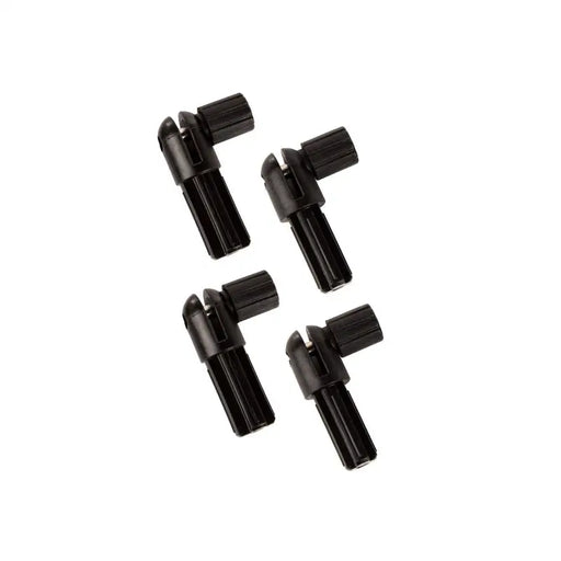 Rugged Ridge Bow Knuckle Kit Soft Tops - Set of four black plastic screws