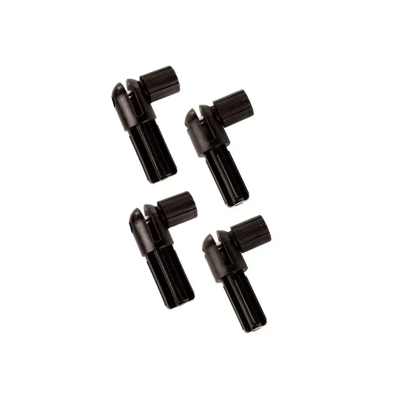 Black plastic screws for Rugged Ridge Bow Knuckle Kit.