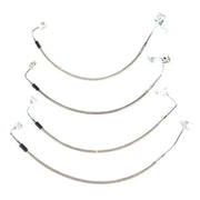 Stainless steel wire brake hose kit for Jeep Wrangler