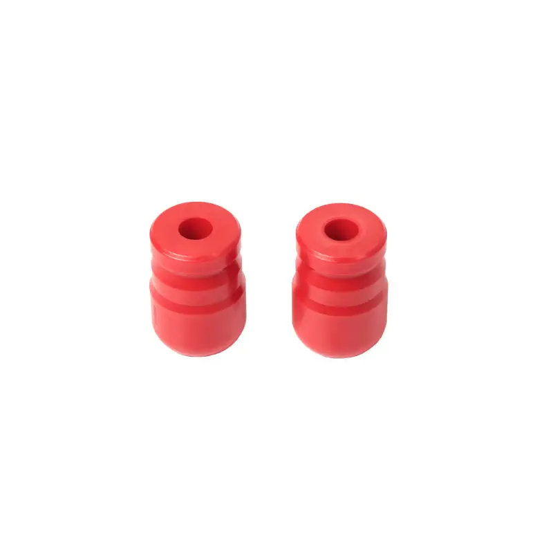 Rugged Ridge red plastic bushings for Jeep Wrangler JK/JKU.