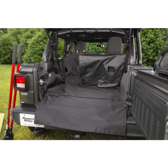 Rugged Ridge C3 Cargo Cover on Jeep Wrangler JL 4dr
