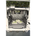 Rugged Ridge C3 Cargo Cover for Jeep Wrangler JKU - Rear view of white van with black trunk bag