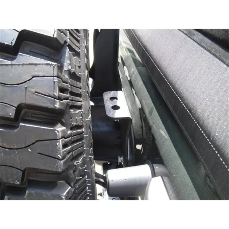 Rugged Ridge CB Antenna Mount with Tire Guard for 07-18 Jeep Wrangler