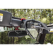 Rugged Ridge CB Radio Mount Windshield for 03-06 Jeep Wrangler TJ/LJ - Handle attached to vehicle.