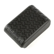 Rugged Ridge Center Console Cover Black 07-10 Jeep Wrangler with black diamond pattern