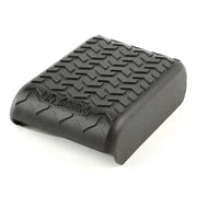 Rugged Ridge Black Leather iPhone 5 Case on Center Console Cover for Jeep Wrangler