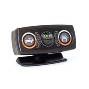 Rugged Ridge Clinometer with Compass for Jeep Wrangler and Ford Bronco
