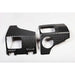 Black carbon fiber front bumpers for BMW S100 displayed in Rugged Ridge Corner Guards Body Armor for Jeep Wrangler JK.