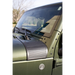 Rugged Ridge Cowl Body Armor for Jeep Wrangler - Green with Black Hood